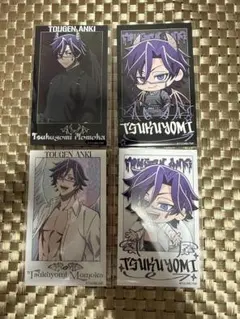 桃源暗鬼 ファボテリア 天使 悪魔 トレーディングチェキ風カード 桃華月詠 桃華月詠 チェキ風カード 4枚セット 桃源暗鬼 FavoteriA ファボテリア