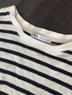 ZARA ボーダー Tシャツ Mのサムネイル