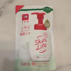 牛乳石鹸 スキンライフ 薬用泡のふんわり洗顔 詰替用　新品未開封のサムネイル