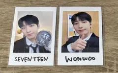 SEVENTEEN インスタントフォト ウォヌ holiday