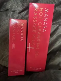 新品未開封マナラ ホットクレンジングゲル　メイク落としモイストウォッシュセット