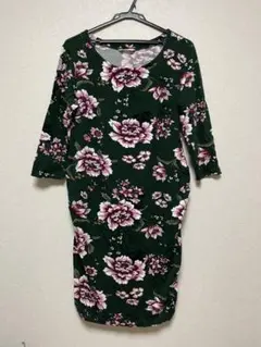新品未使用H&M MAMA花柄ワンピース