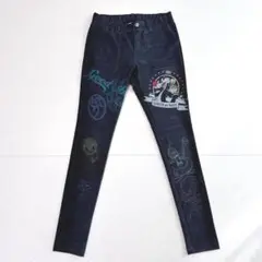 サンプル未使用級⭐️カステルバジャック 青ゴルフパンツ シルベスターツィーティー