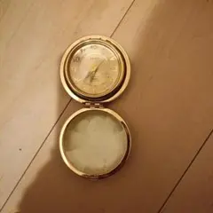 SEIKO 懐中時計 ゴールドカラー アラーム機能付き