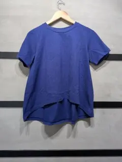 mizuiro ind クルーネックフレアTシャツ 青系 ★0074のサムネイル