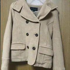 JILL STUART ベージュ ピーコート M