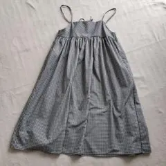 チュニックワンピース　ギンガムチェック