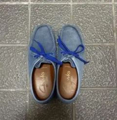 Clarks ブルー ワラビー シューズのサムネイル