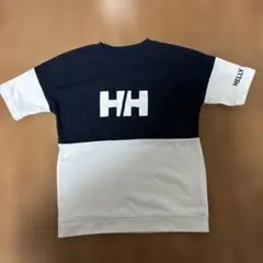HELLY HANSEN Tシャツ 140 ネイビー/ホワイト