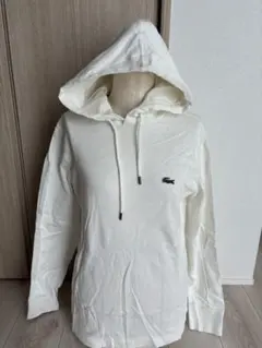 【美品】LACOSTE ラコステ パーカー ホワイト FR2 US XSのサムネイル