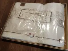 【新品】白織タオルセット バスタオル・ウォッシュタオル　今治