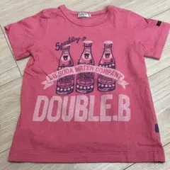 DOUBLE.B スパークリングTシャツ 110