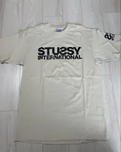 STUSSY ベージュTシャツ L