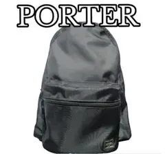 未使用 PORTER ポーター リュック バックパック ブラックのサムネイル