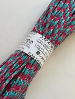 △バラ売り△30ｍパラコード・即決ＯＫ・限定商品△ターコイズレッドカモフラ