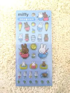 ぽ*。様 【韓国限定】ミッフィー ドロップシール　ボンボン