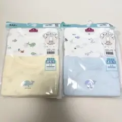 【新品4枚】タンクトップ 80男の子 肌着 インナー 綿 100% トップバリュ