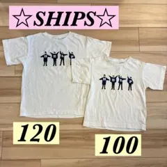 SHIPS ビートルズ HELP半袖Tシャツ2枚セット100cm 120cmのサムネイル