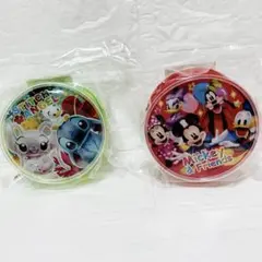 ディズニー 丸型コインケース キーホルダー