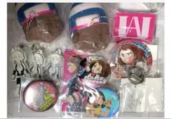 麗日お茶子 まとめ売り もちマス 絵札 ジャンフェス コレクション缶バッジ