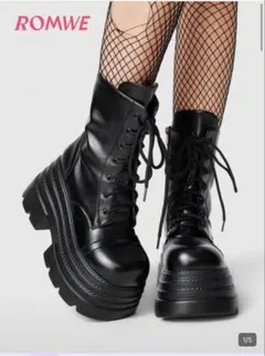 SHEIN 厚底 ブーツ