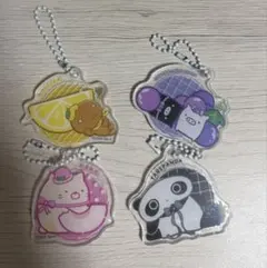 サンエックスキャラクター アクリルキーホルダー 4種セットのサムネイル