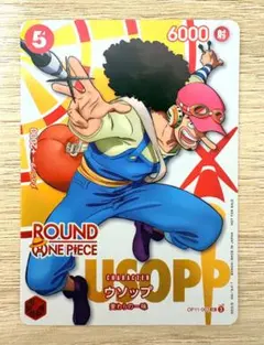 ONE PIECEカードゲーム ウソップ ラウンドワン コラボ - メルカリ