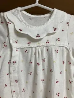 赤ちゃんの城 チェリー柄ツーウェイオール