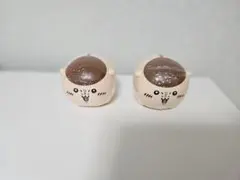 ちいかわ 貯金箱 くりまんじゅう2個