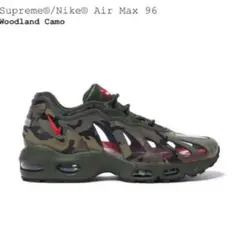 Supreme/Nike Air Max 96Woodland Camo27cm