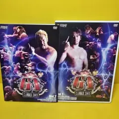 2001 G1 CLIMAX VHS ビデオ Vol.1 & Vol.2 - メルカリ