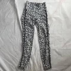 【美品】ゼクシィミックス レオパード柄 ヒョウ柄 サイドライン ヨガウェア