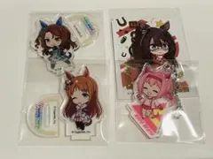 ウマ娘 ダイソー アクリルスタンド アクリルキーホルダー ステッカー まとめ売り