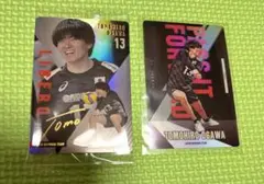 日本代表男子バレーボール ツインウエハース 2025 リベロ小川智大　レアカード