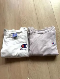 Champion 長袖カットソー 2枚セット