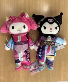 現品限り　ピューロランド ライブキャラBIGぬいぐるみ マイメロ クロミ