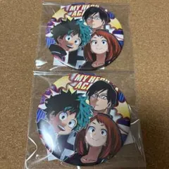 ヒロアカ BIG缶バ 緑谷・飯田・麗日 セット