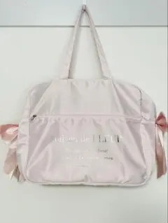 【みなも様専用】メゾンドフルール　サテンキャリーオンバッグ　ピンク