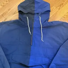 90s GAP ナイロン アノラックパーカー ツートンカラー XLサイズ