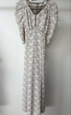 SNIDEL 花柄ワンピース ロング丈 0サイズ