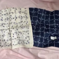 UNTITLED ハンカチ 2枚セット 花柄　未使用