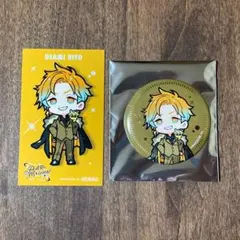HUB コラボ 宇佐美リト　缶バッジ　カード