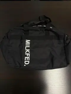 MILKFED. ボストンバッグ ブラック