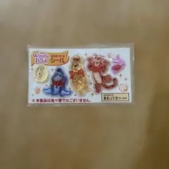 東京ばな奈 × 곰돌이 푸 はちみつケーキ オリジナルシール