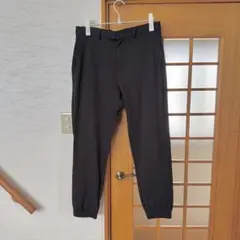 【美品】ユニクロ 黒 ジョガーパンツ Lサイズ