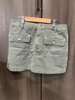 GAPカーキ ミニスカート タイトスカートのサムネイル