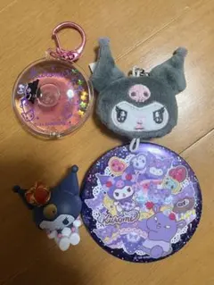 クロミ　ぬいぐるみチャーム　プカプカキーホルダー