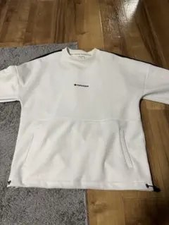 CONVERSE ホワイト プルオーバー M