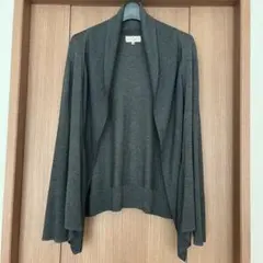 TRUSSARDI チャコールグレー カーディガン M size