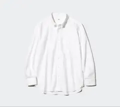 UNIQLO ホワイト オックスフォードシャツ　1/2